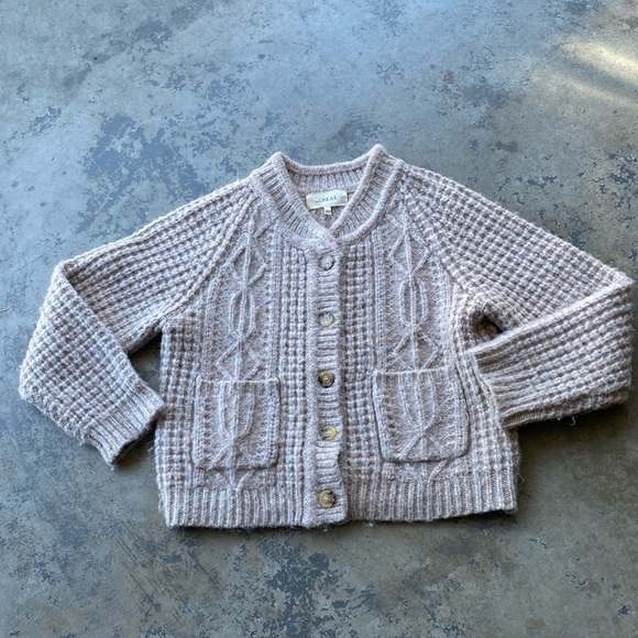 THE GREAT. Sweaters - THE GREAT. | Sweaters | The Great Size 2 Shrunken Cable Cardigan I